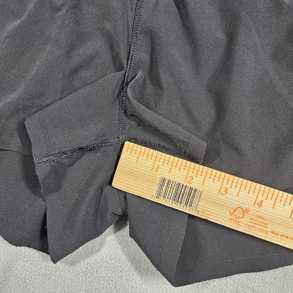 Lululemon Speed Up Shorts Womens 4 Black Athleisure Gym Performance Stretch - Picture 12 of 14